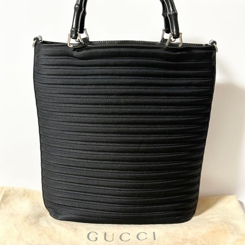 Gucci borsa mano tela - in,