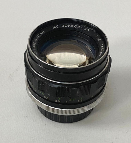 Objectif minolta rokkor pf - minolta, mc