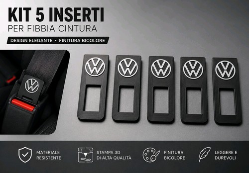Kit pezzi fibbia - 5, cintura