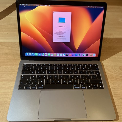 Apple macbook pro 2017 - apple, 13"