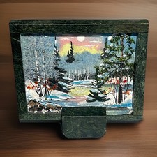 Quadro vintage URSS pietra