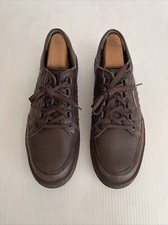 Mephisto Scarpe Sneakers Uomo Arcobaleno - Pelle Grana Marrone - 9 US