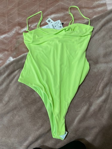 Body zara verde lime - body,