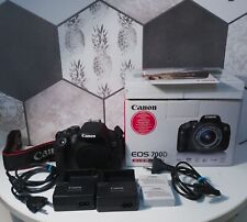 Canon EOS 700D (corpo macchina) con due batterie e caricabatterie 