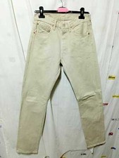 Jeans marchio Levi's 501, colore panna, taglia W31