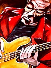 JACK CASADY PRINT poster blues