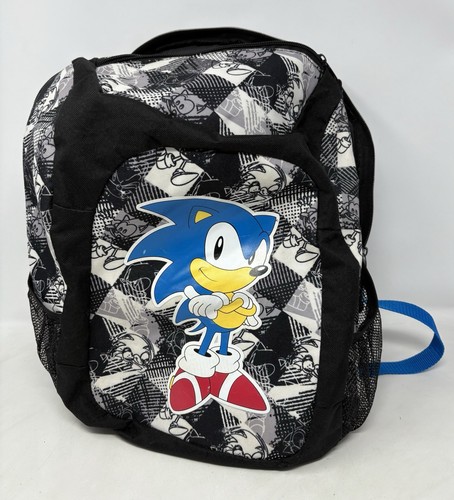 Zaino scuola sonic - zaino,