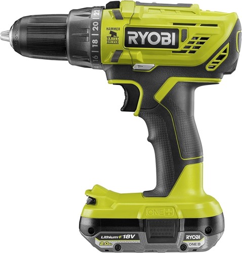 Ryobi r18pd32 1c20g trapano - r18pd32-1c20g,