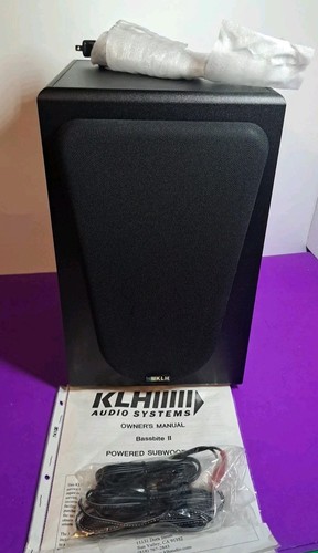 Klh bassbite subwoofer - bassbite, ii