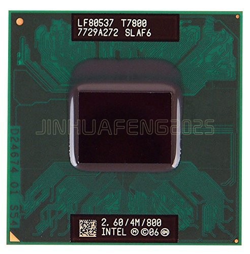 Intel core duo t7800 slaf6 - core,