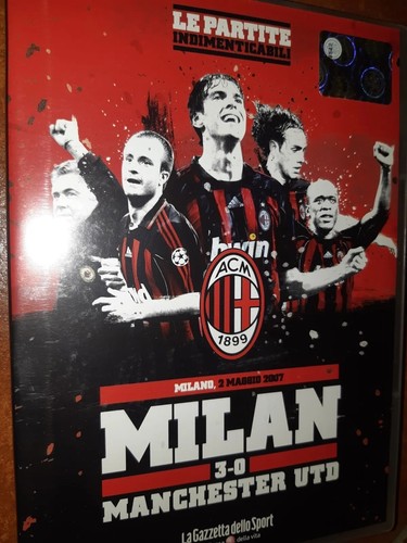 Dvd milan manchester - milan,