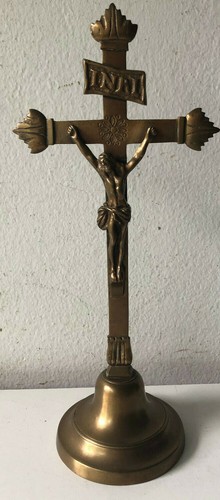 Antico crocifisso appoggio - antico,
