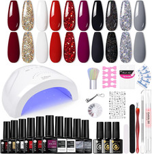 Set Di Smalto UV Con Lampada