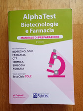 Alpha Test, Biotecnologie e Farmacia, Manuale di Preparazione