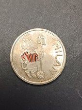 A.C.Milan  medaglia Diavolo e pallone rossonero