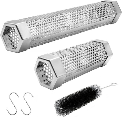 Pellet smoker tube - smoker, &