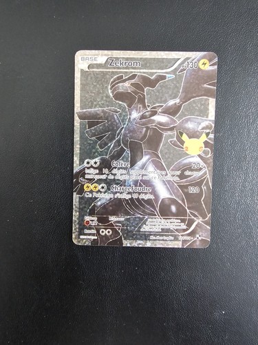 Carte pokémon zekrom 114 - carte,