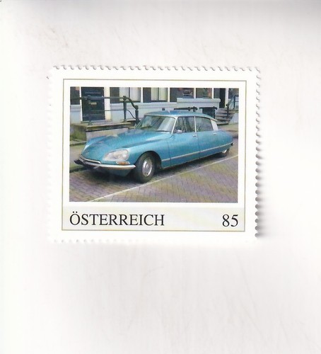 Francobollo austria auto - francobollo, pm