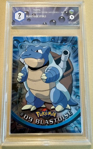 Blastoise topps holo reverse - blastoise,