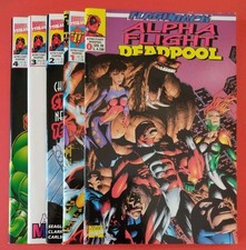 Alpha Flight Deadpool 0/4 Completa Marvel Italia 1998