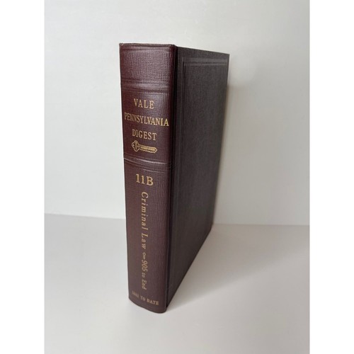 Yale pennsylvania digest 11b - yale,
