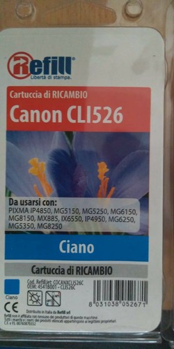 Cartucce ciano per canon - ciano,