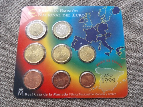 Spagna 1999 set monete - spagna,