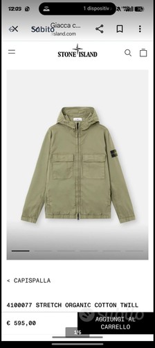 Stone island giacca uomo - giacca, con