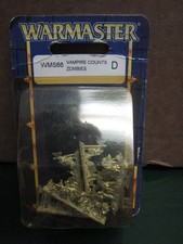 Warmaster Vampire Counts Zombies WMS66 2000 SLR metallo sigillato