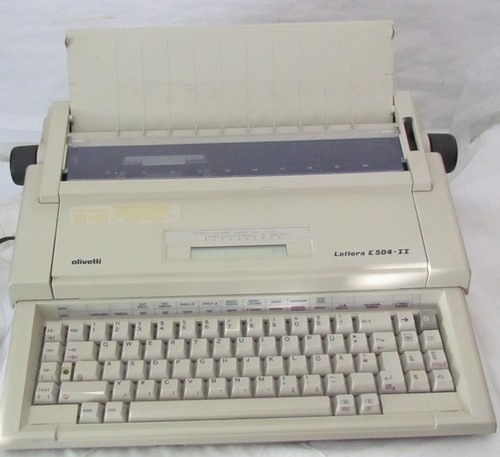 Macchina scrivere - macchina, da