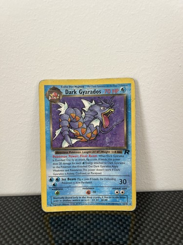 Pokemon dark gyarados - gyarados, rara
