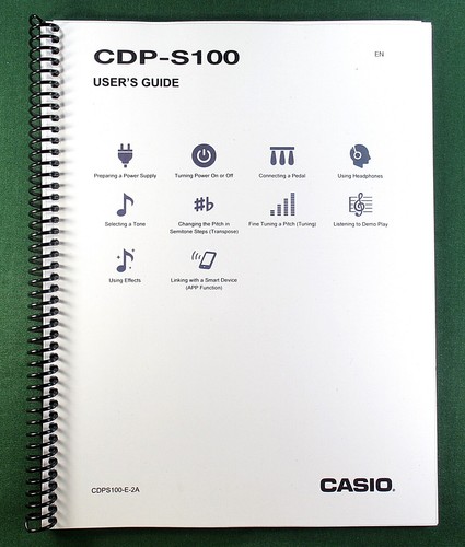 Casio cdp s100 instruction - cdp-s100,