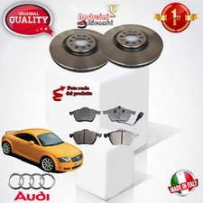 KIT DISCHI E PASTIGLIE FRENO ANTERIORI AUDI TT 1.8 TURBO 190CV DAL 2005 -> 2006