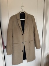 Topcoat uomo Zara cammello