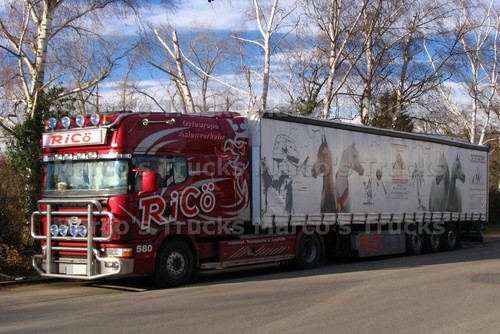 Foto camion scania 164l 580 - camion,