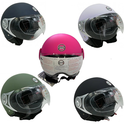 Casco jet sirio matt opaco - casco,