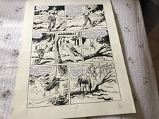 N 1 Tavole Originali Zagor Donatelli. Timber Bill