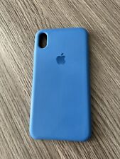 Apple MRWH2ZM/A Custodia in Silicone per iPhone XS Max -blu