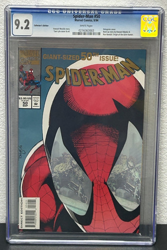 Spider man cgc - spider-man, 50