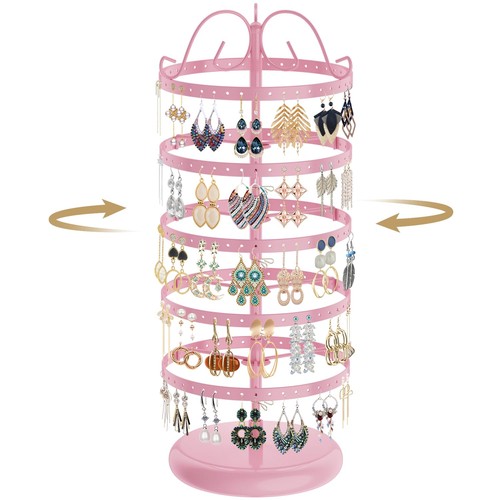 Livelli rosa porta orecchini - 5,
