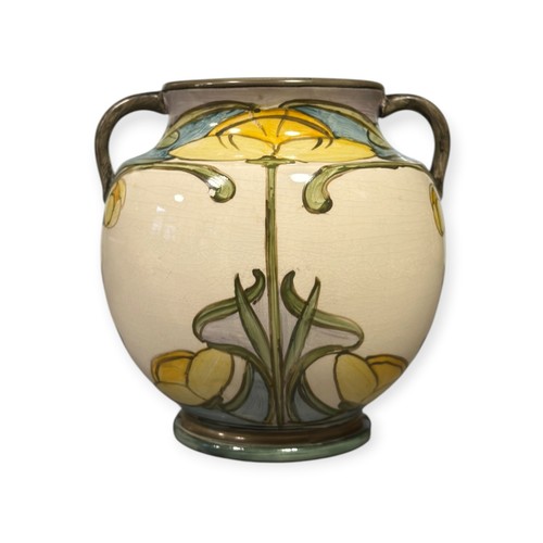 Vaso floreale rivestito - , in