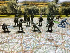 Piccolo Lotto Soldatini Scala 1/32 /54 MM Vari ( Anni 80) Vintage 