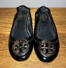 Tory Burch Black Patent Ballet