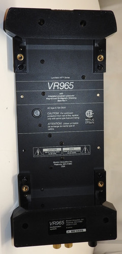 Boston acoustics vr965 - acoustics,