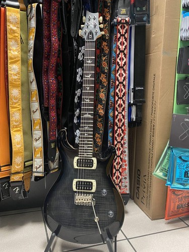 Prs ce24 charcoal - ce24-ca, burst