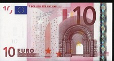 IRLANDA BANCONOTA 10 EURO "T"