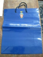 BORSA DI CARTA PUBBLICITARIA PER CALENDARIO ARMA DEI CARABINIERI STEMMA LOGO