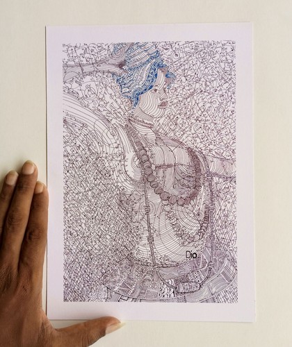 Stampa artistica arte - stampa, da