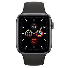 APPLE WATCH SERIE 5 CASSA IN ALLUMINIO 40mm CINTURINO SPORT RICONDIZIONATO BUONO
