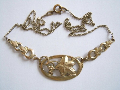 Antico collier catena placcato - catena,
